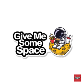 Give me some space Sticker