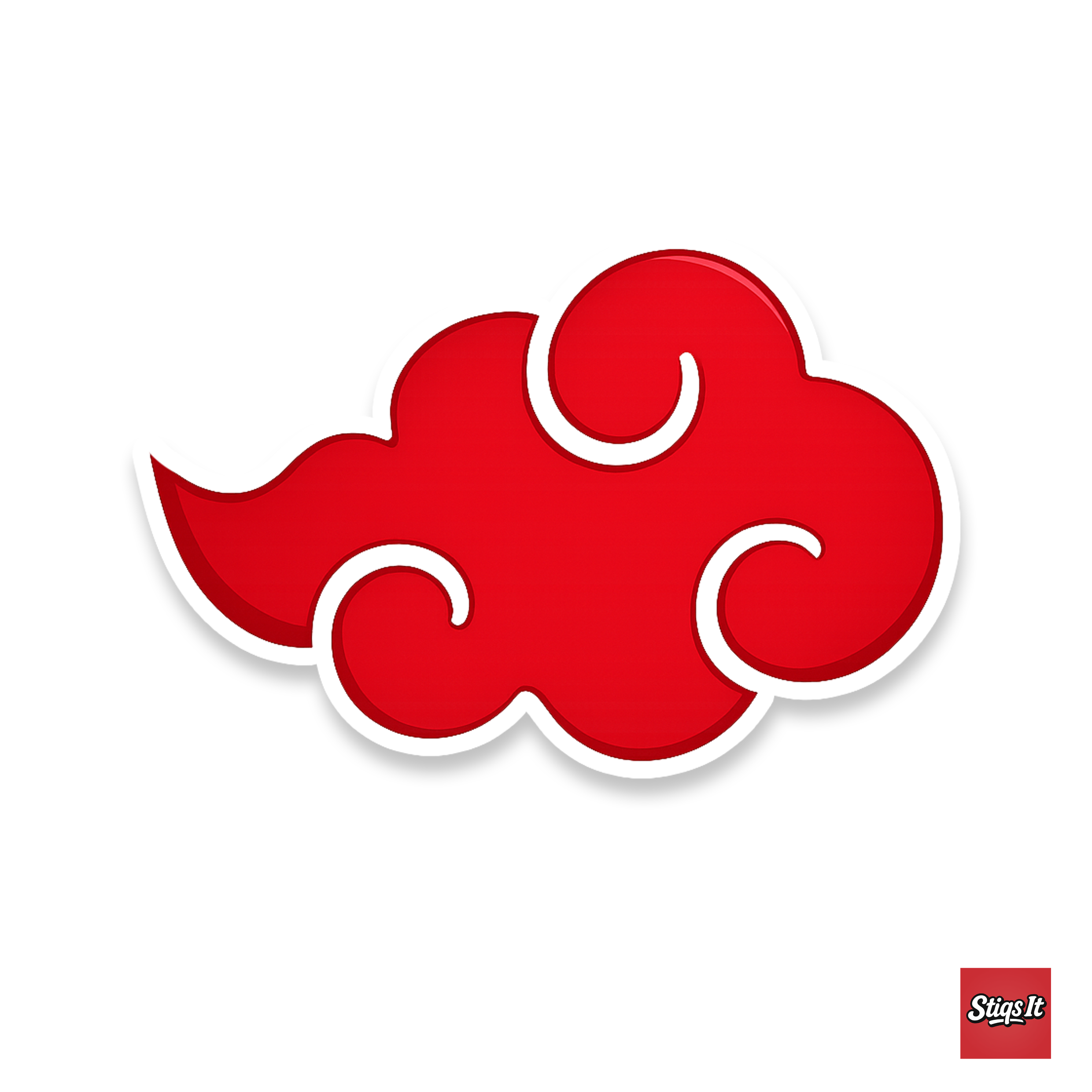 Akatsuki Cloud Sticker