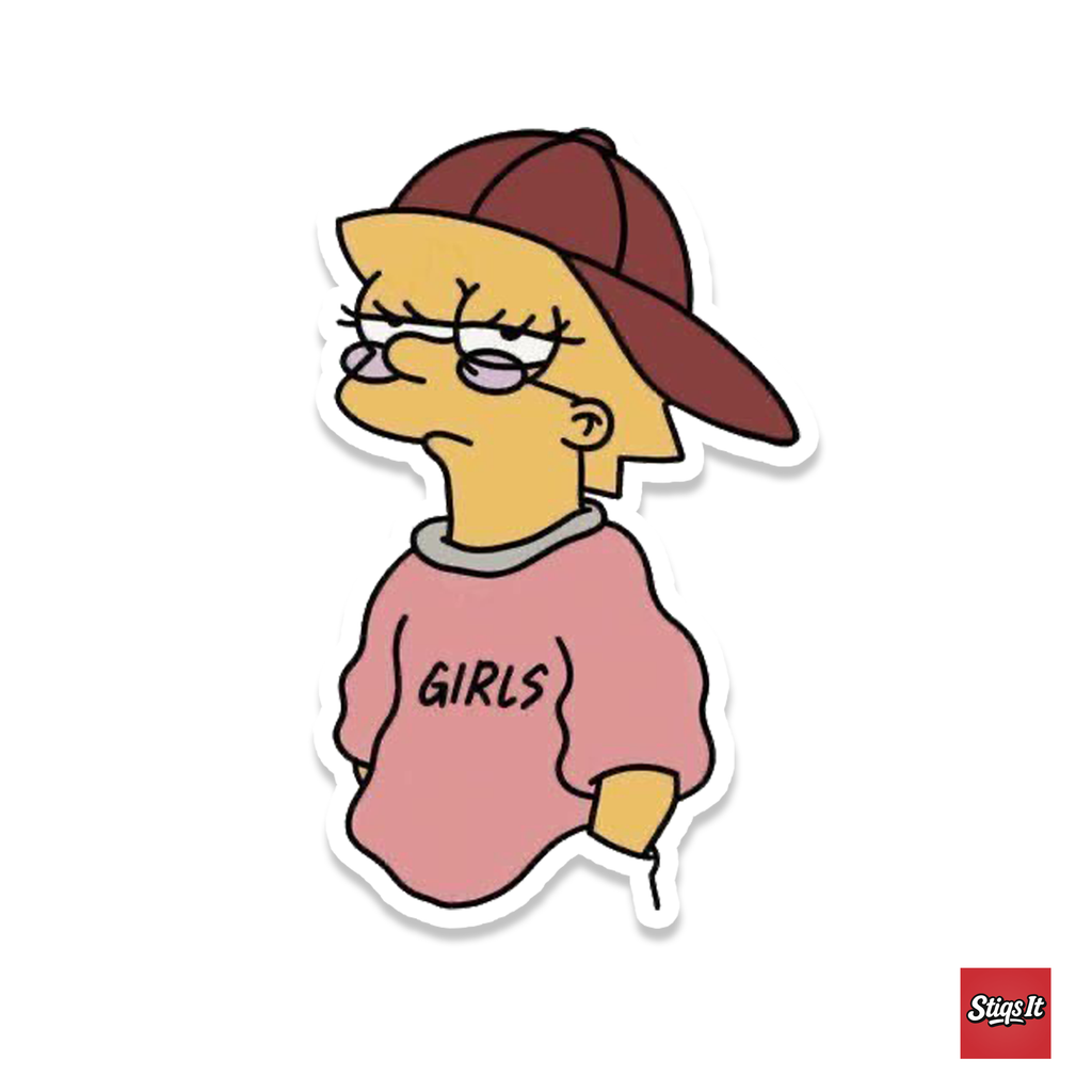 Savage Lisa Sticker