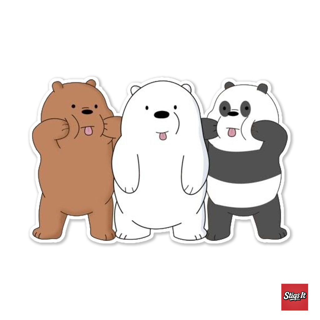 Silly Bear Squad Sticker
