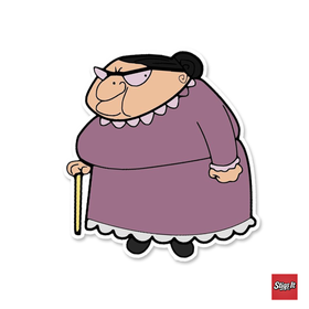 Mrs. Wicket Sticker
