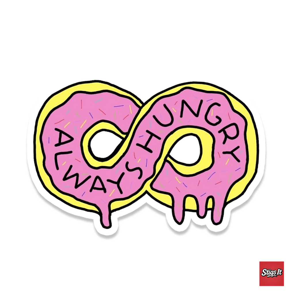 Always Hungry Sticker