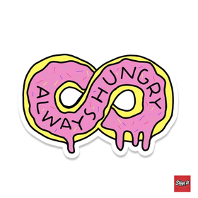 Always Hungry Sticker
