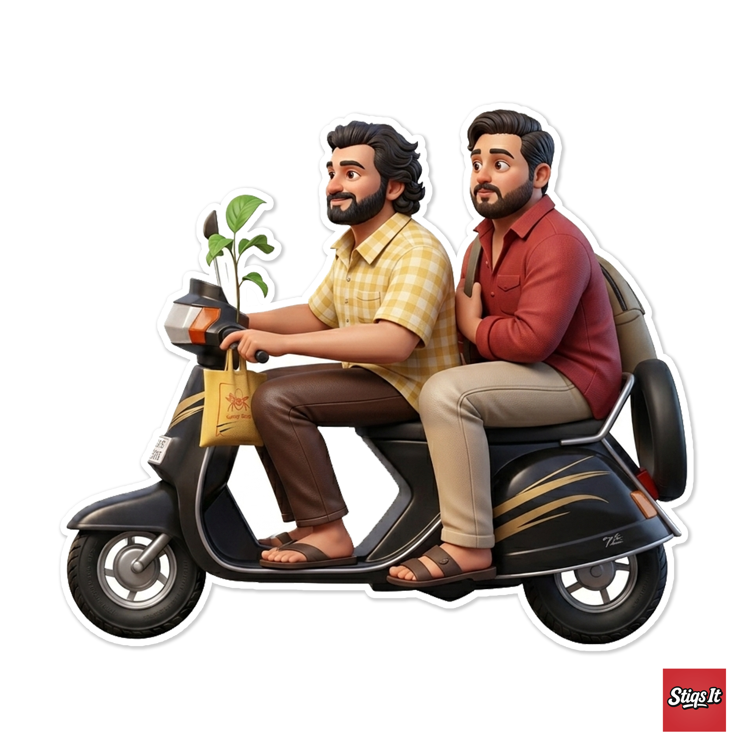Meiyazhagan Scooter Sticker