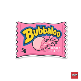 Bubbaloo Sticker
