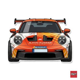 Ajith Kumar Racing Sticker