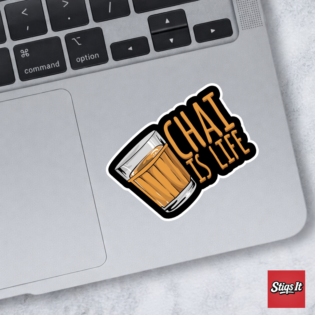 Chai is life Sticker