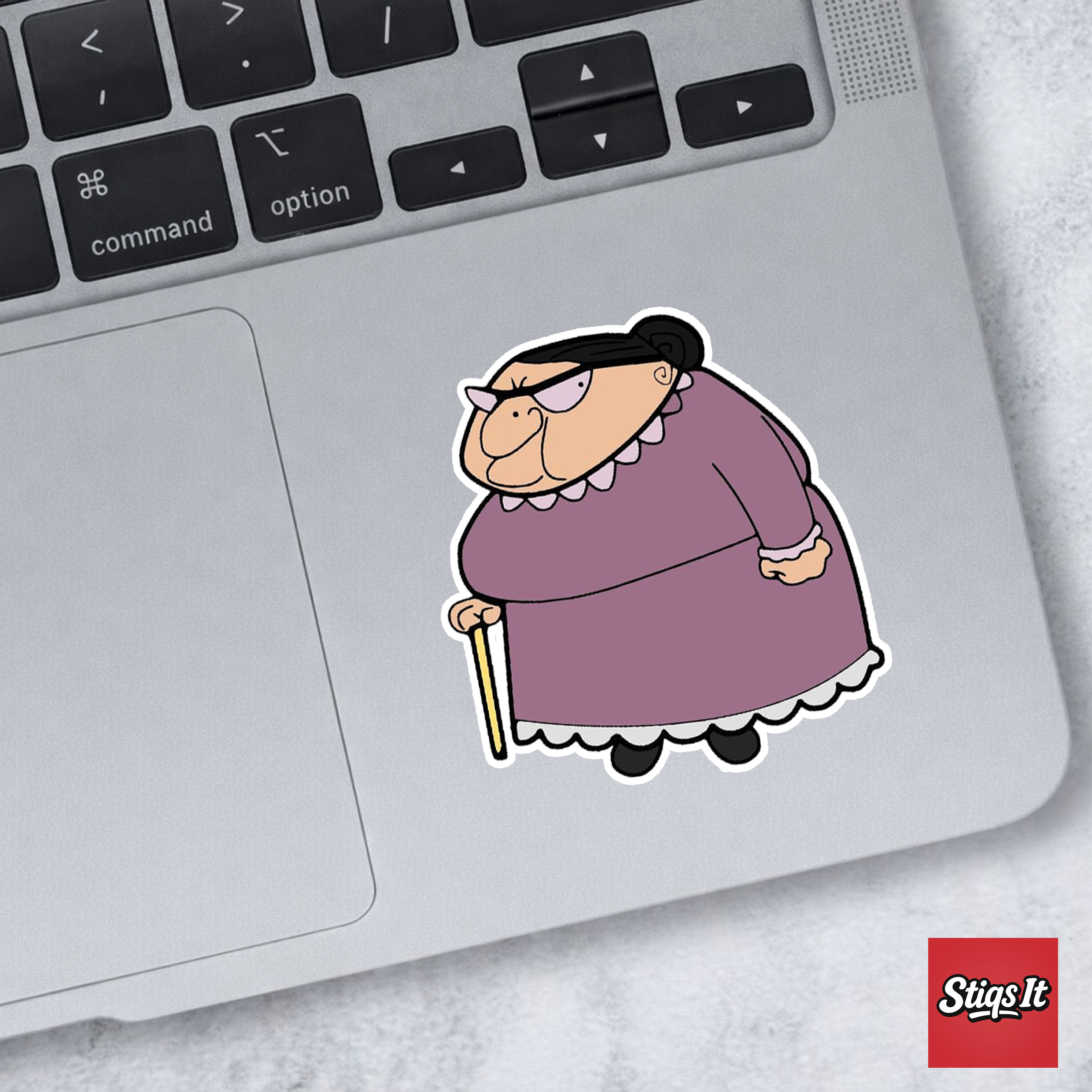 Mrs. Wicket Sticker
