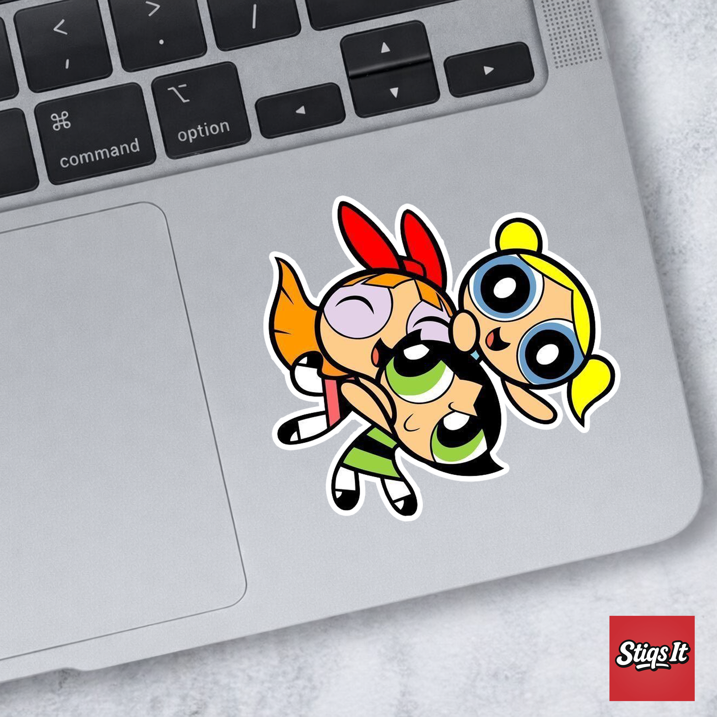 Tripple Trouble Girls Sticker