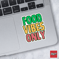Food vibes only Sticker - thumbnail 2