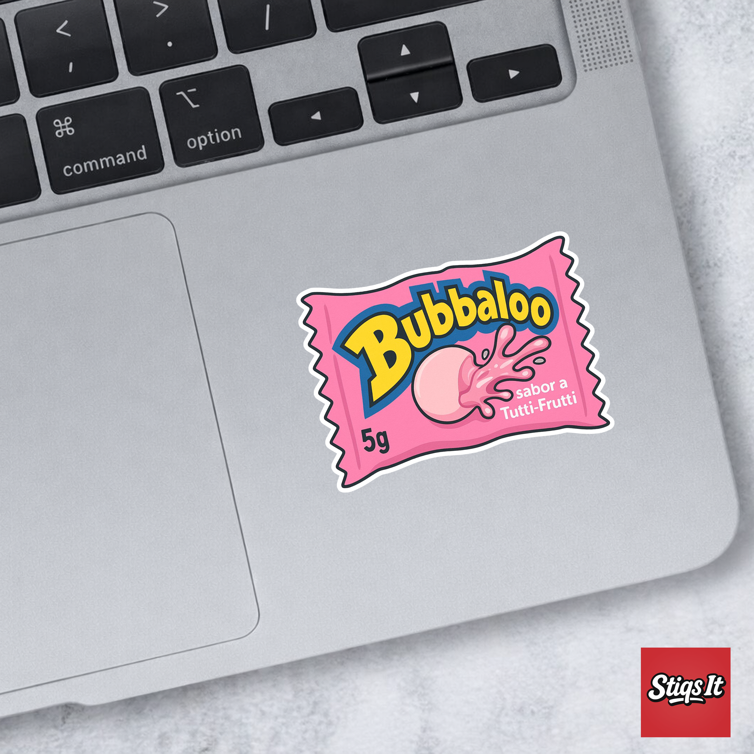Bubbaloo Sticker