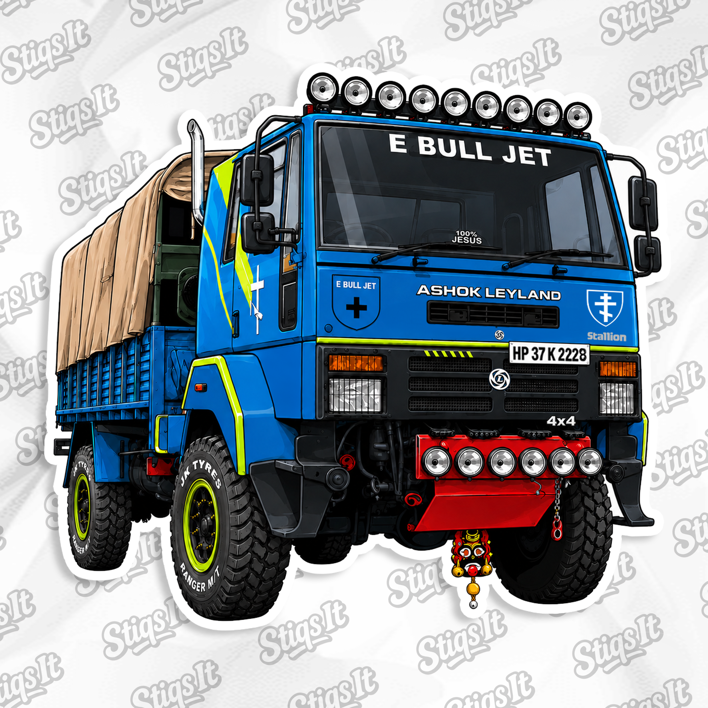 EBULLJET Sticker Pack