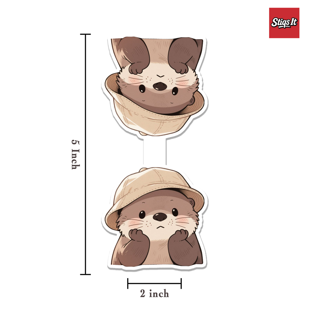 Otterly Yours MAgnetic Bookmark