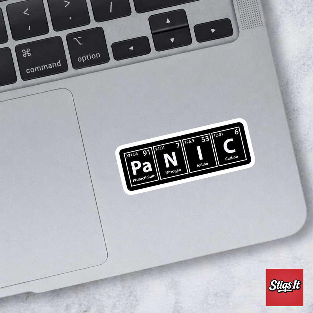 Panic Sticker