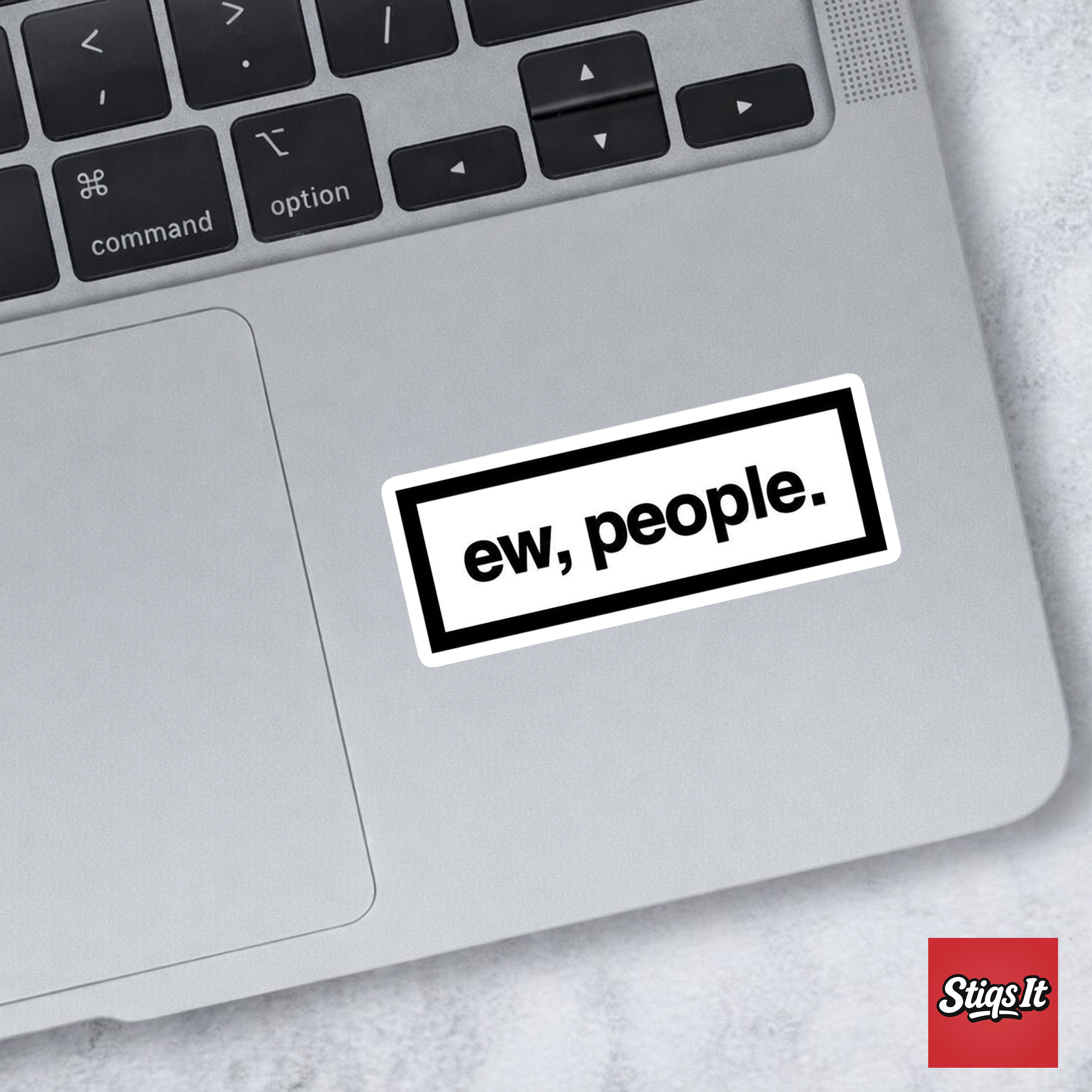 Ew People Sticker