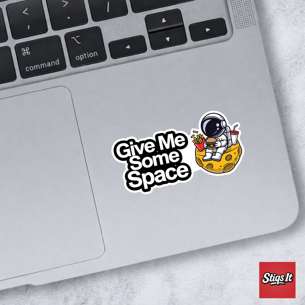 Give me some space Sticker