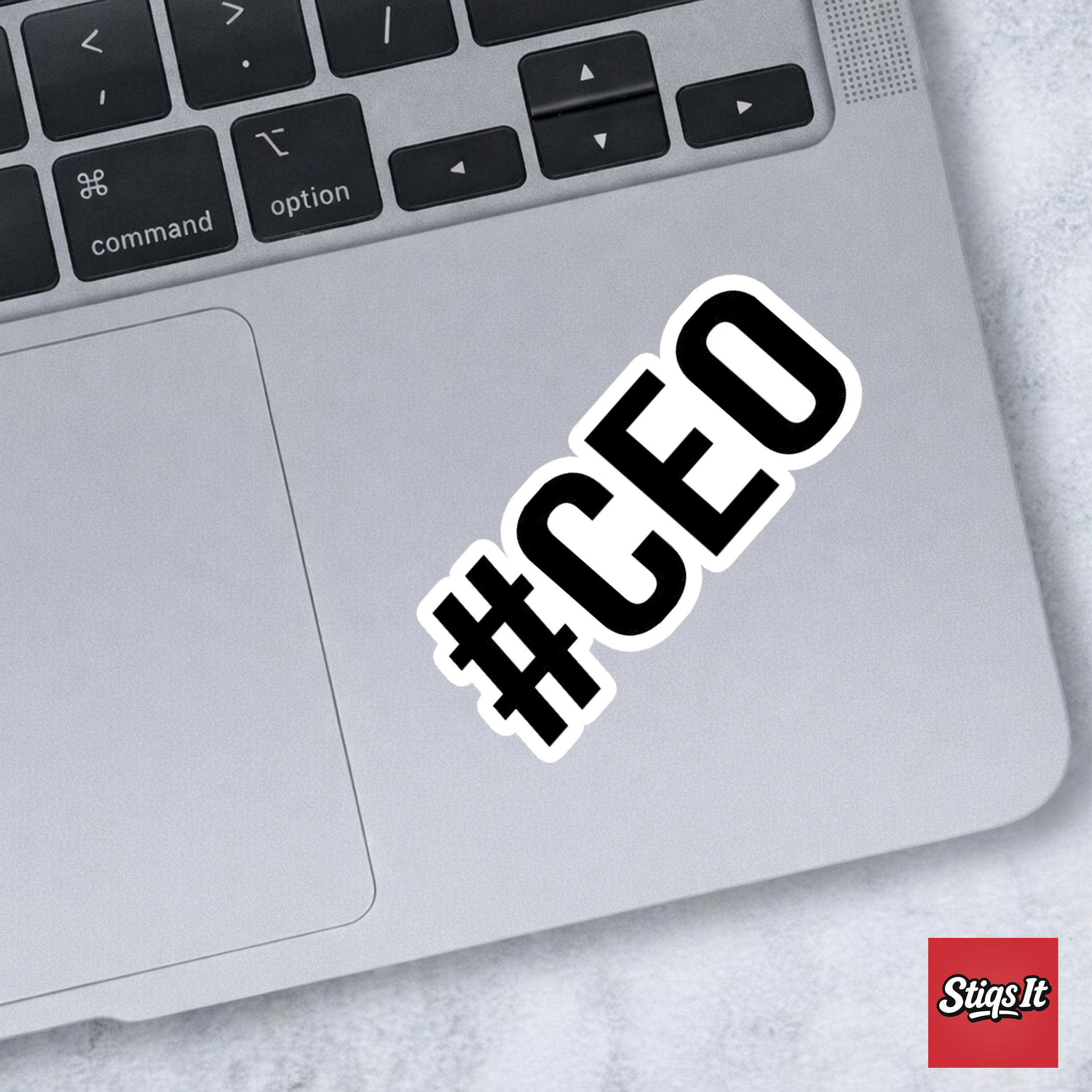 Hashtag CEO Sticker