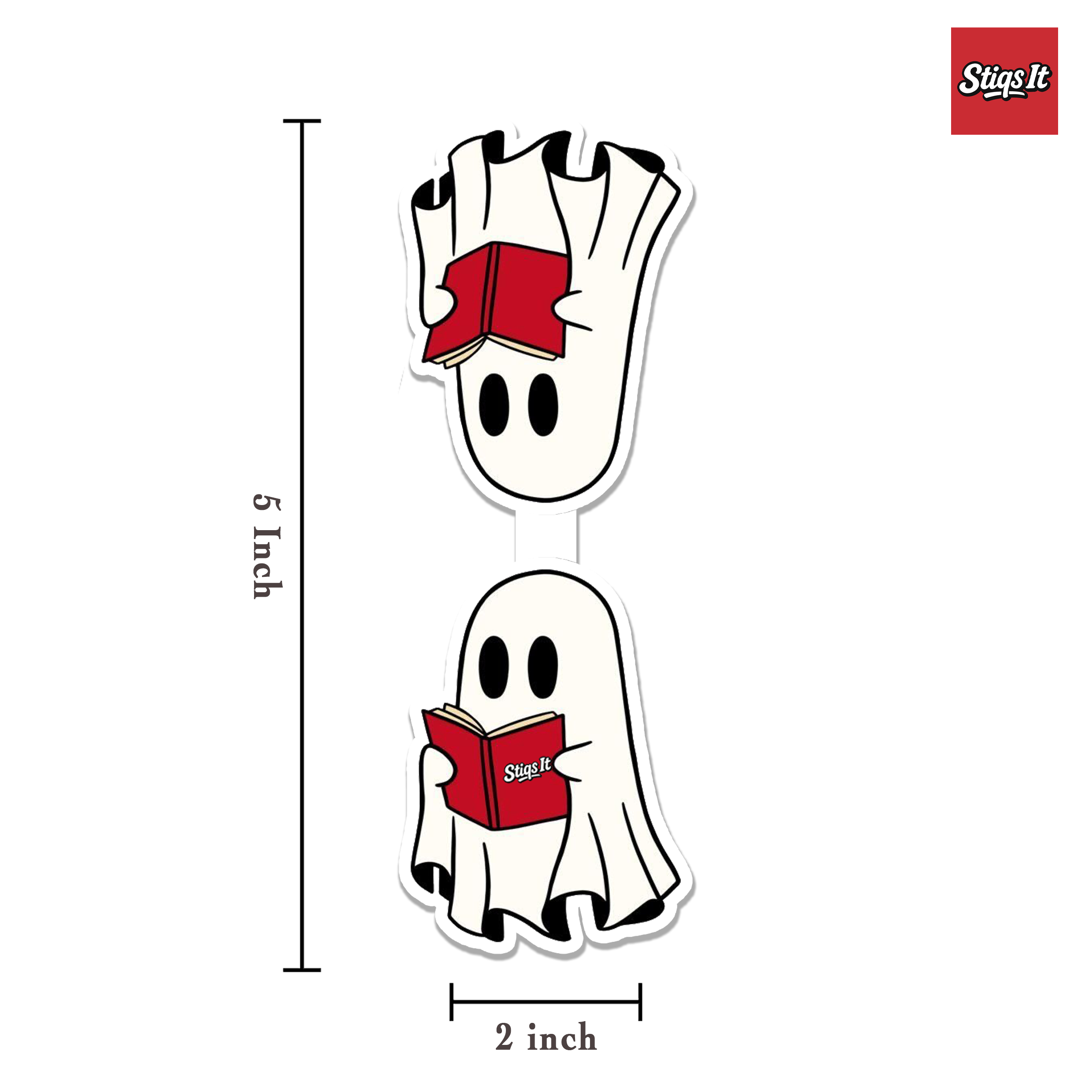 Ghost Reader Magnetic Bookmark
