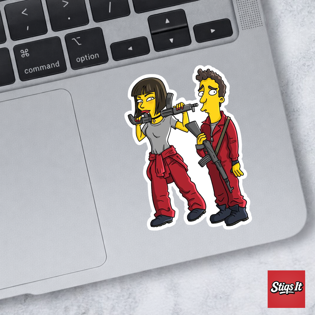 Springfield Heist Sticker