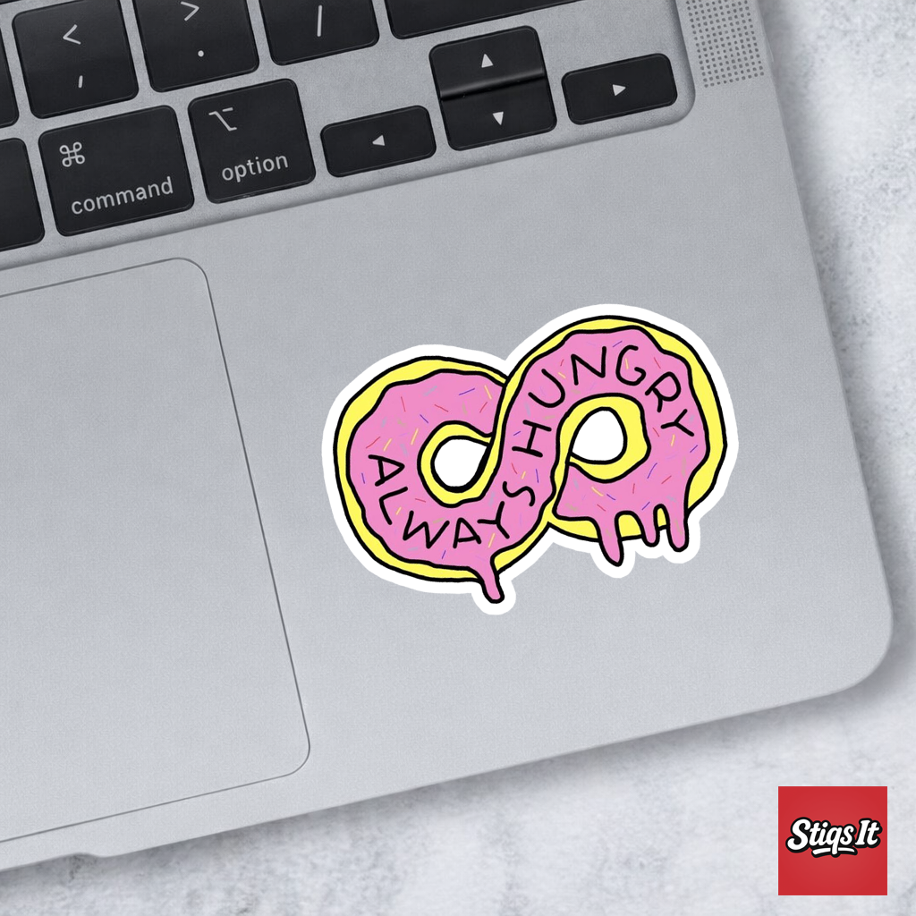 Always Hungry Sticker