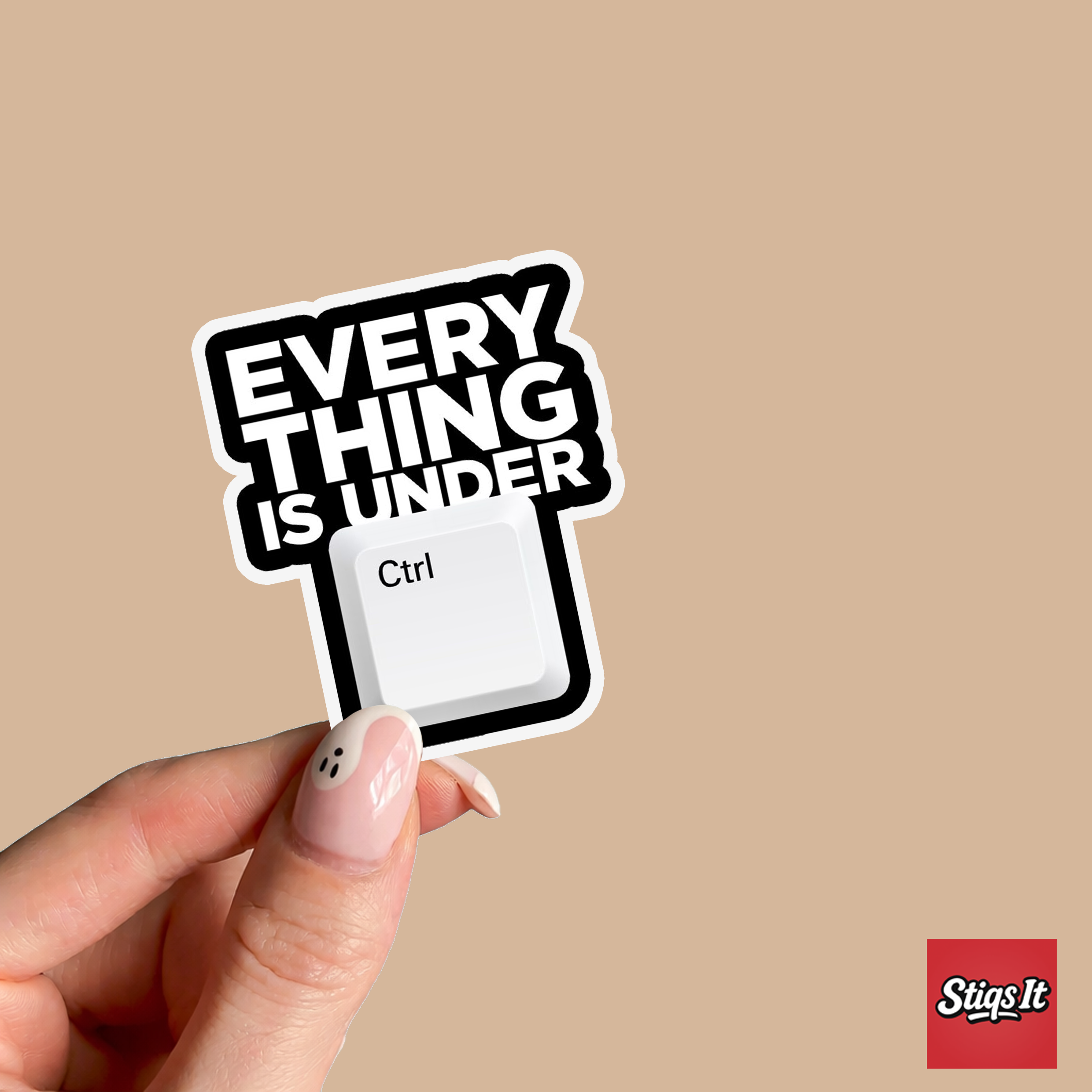 Everything Is Under Ctrl Sticker