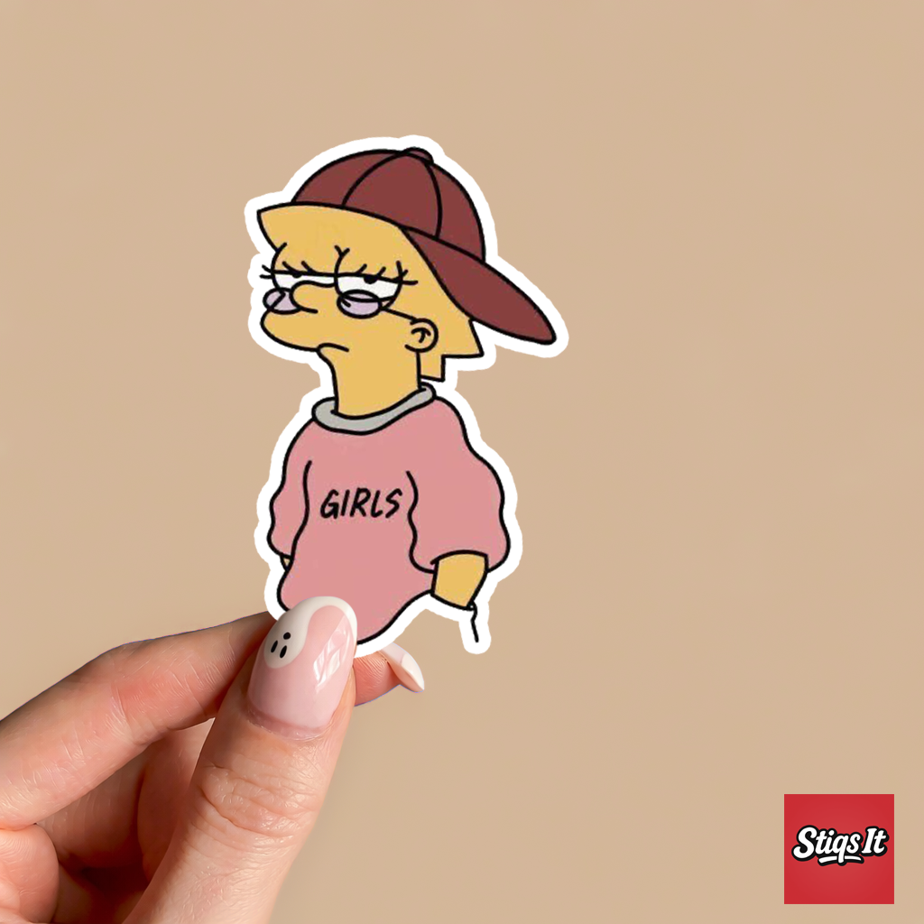 Savage Lisa Sticker