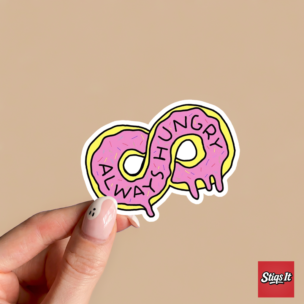 Always Hungry Sticker