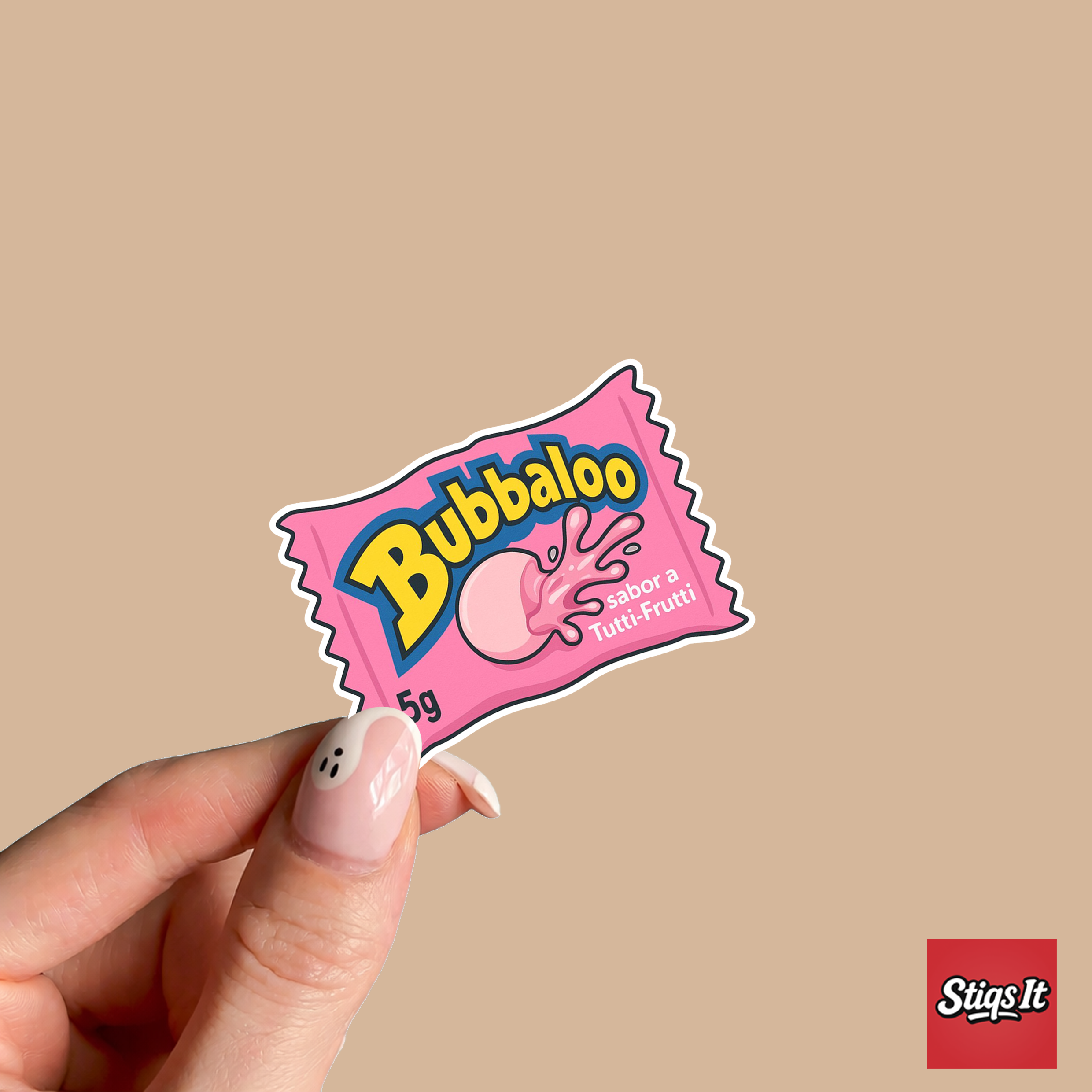 Bubbaloo Sticker