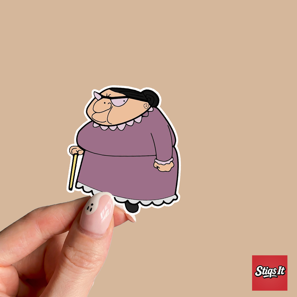 Mrs. Wicket Sticker