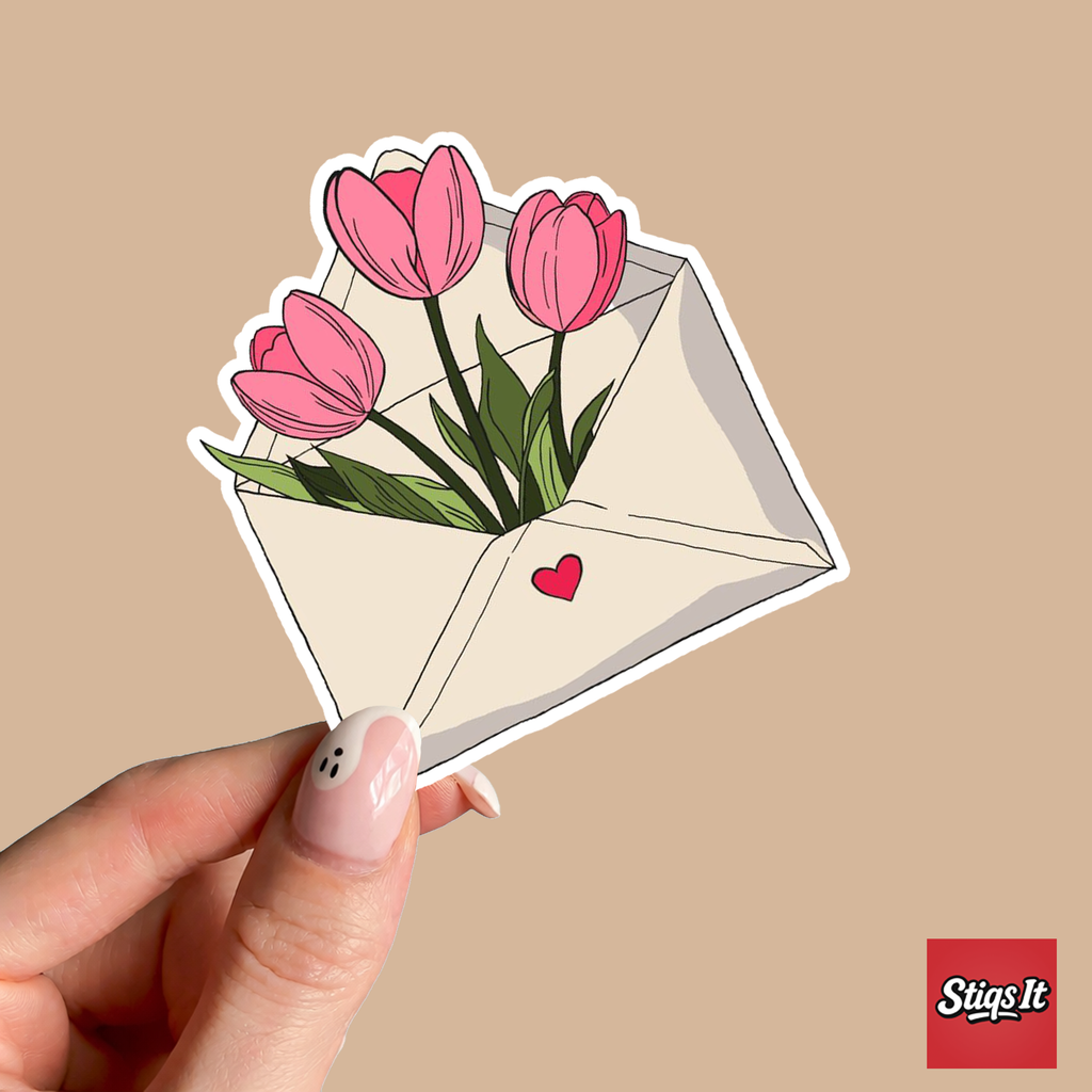 Bloom Mail Sticker