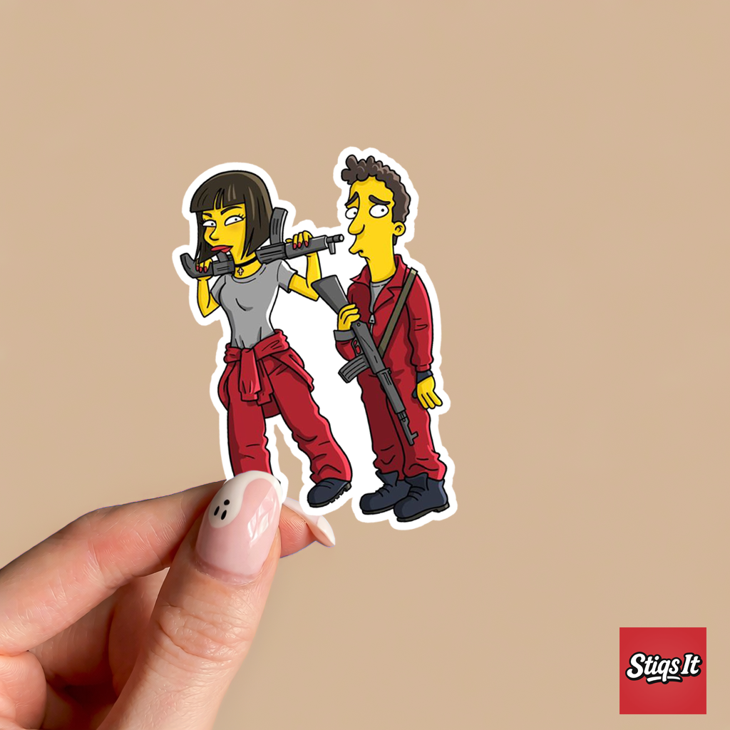 Springfield Heist Sticker