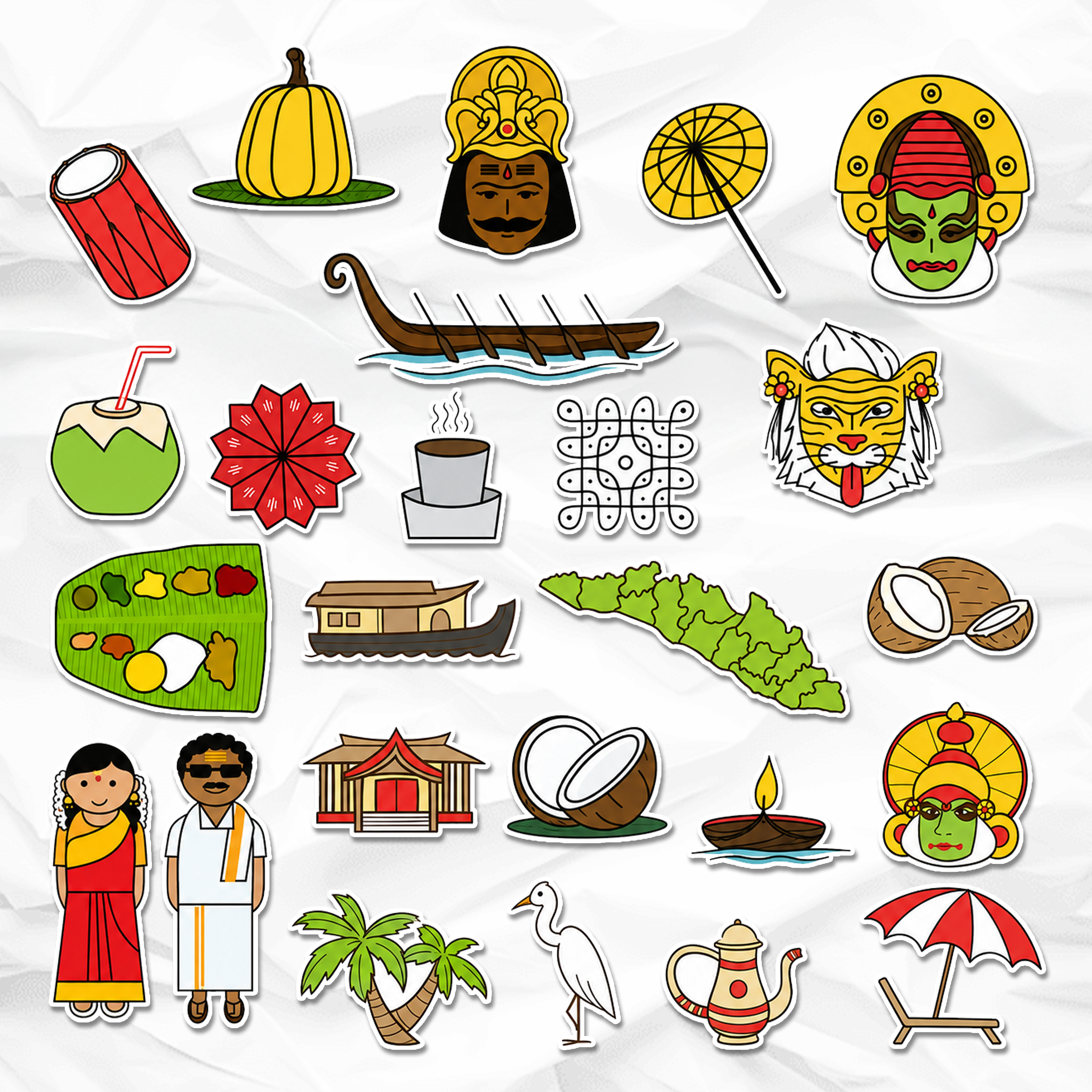 Onam Fest Sticker Pack