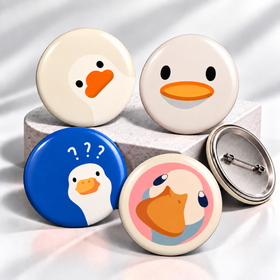Quack Badge  Set of 4