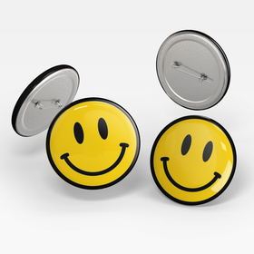 Smily Pin Badge