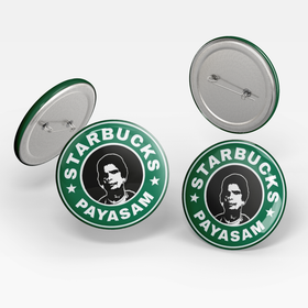 Starbucks Payasam Pin Badge