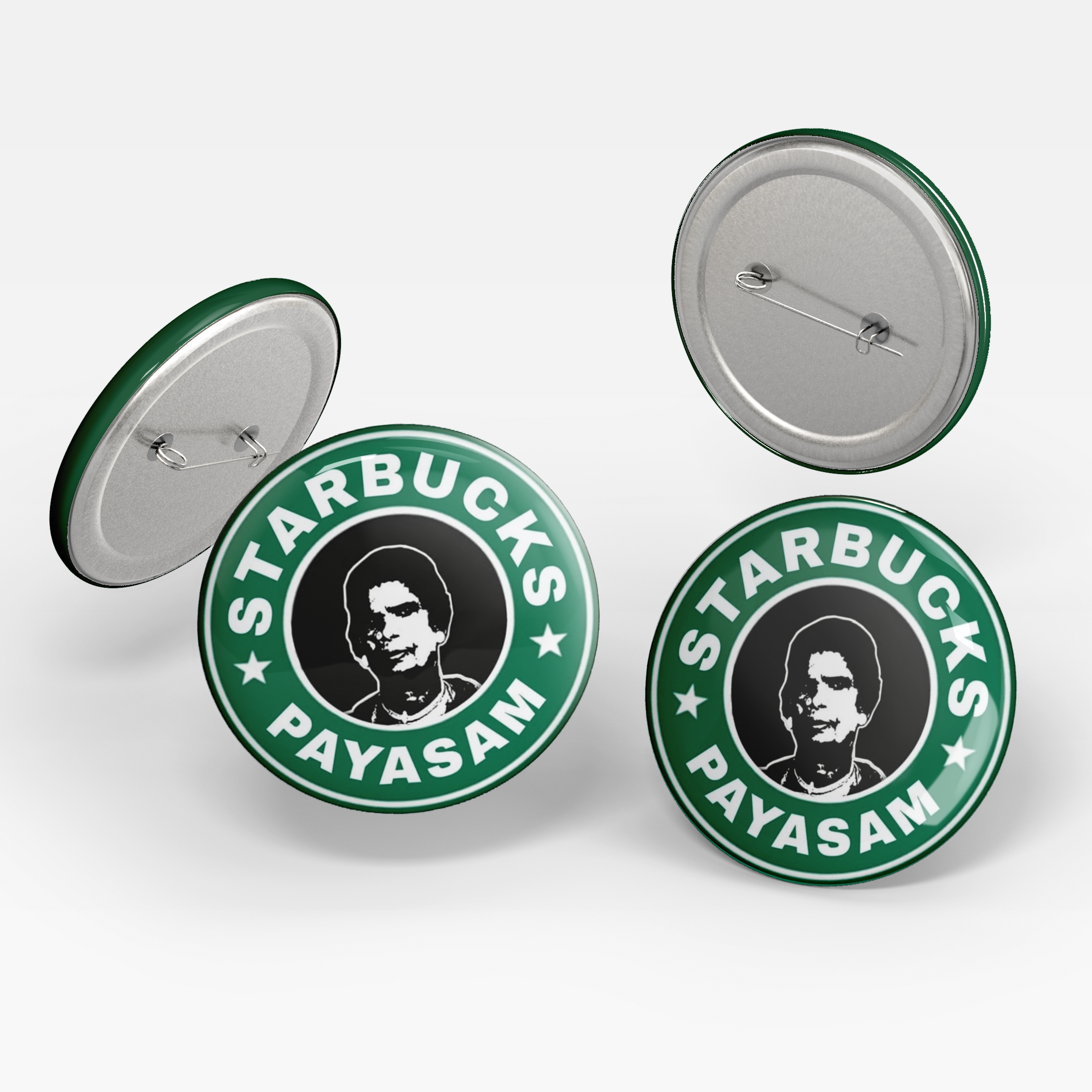 Starbucks Payasam Pin Badge