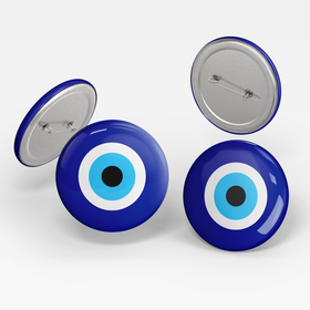 Evil Eye Pin Badge
